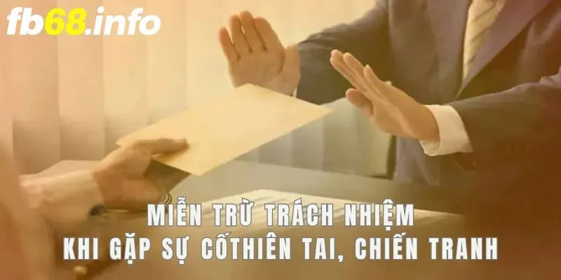 Miễn trừ trách nhiệm